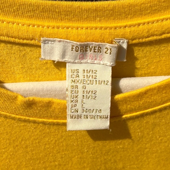 Yellow Short-Sleeve T-Shirt Dress - Picture 13 of 16